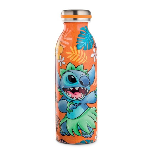 Botella de agua Stitch Naranja 500ml - Egan Disney Home