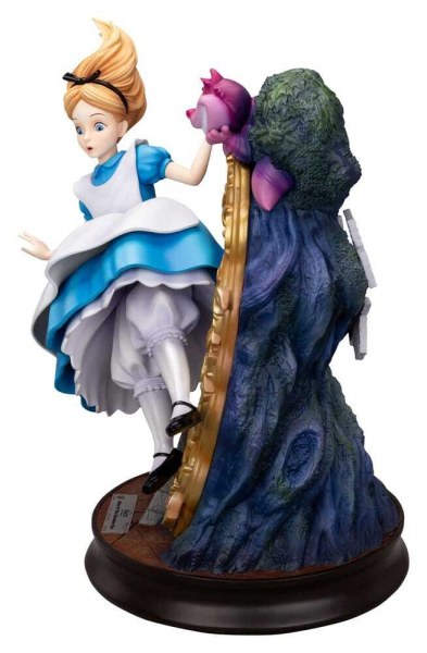 Alicia en el País de las Maravillas y el Gato de Cheshire - Estatua de Master Craft