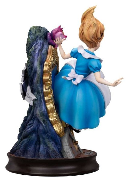 Alicia en el País de las Maravillas y el Gato de Cheshire - Estatua de Master Craft