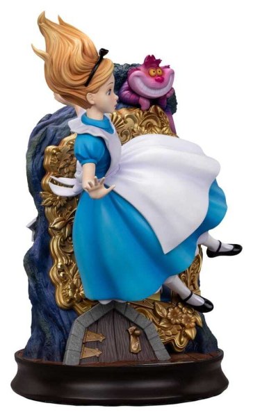 Alicia en el País de las Maravillas y el Gato de Cheshire - Estatua de Master Craft