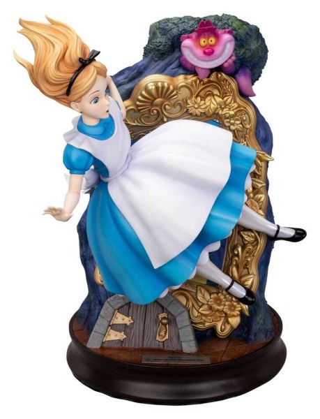 Alicia en el País de las Maravillas y el Gato de Cheshire - Estatua de Master Craft