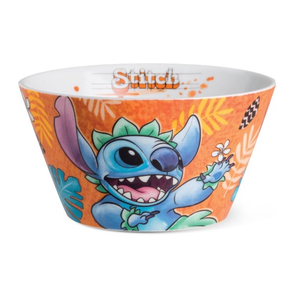 Bol Stitch naranja 550 ml - Egan Disney Home