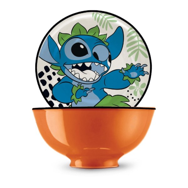 Bol pequeño Stitch naranja 300 ml - Egan Disney Home