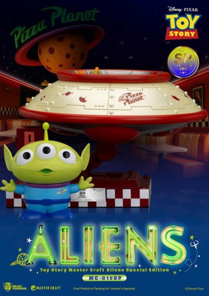 Toy Story - Estatua de los extraterrestres Edición especial Master Craft