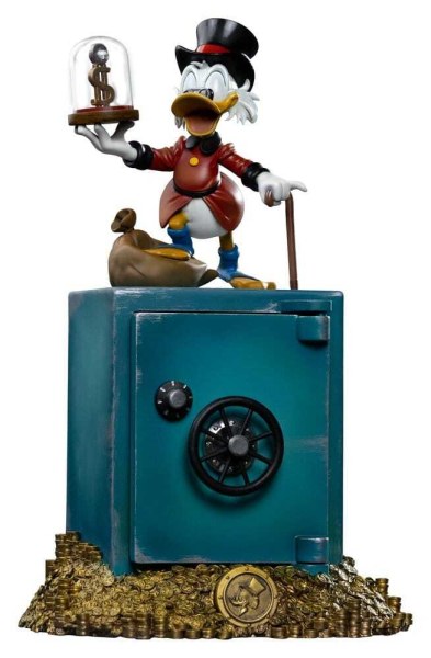 Iron Studios - Estatuilla de DuckTales a 10 - Tío Scrooge Mcpato y sus sobrinos