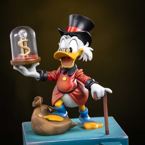 Iron Studios - Estatuilla de DuckTales a 10 - Tío Scrooge Mcpato y sus sobrinos
