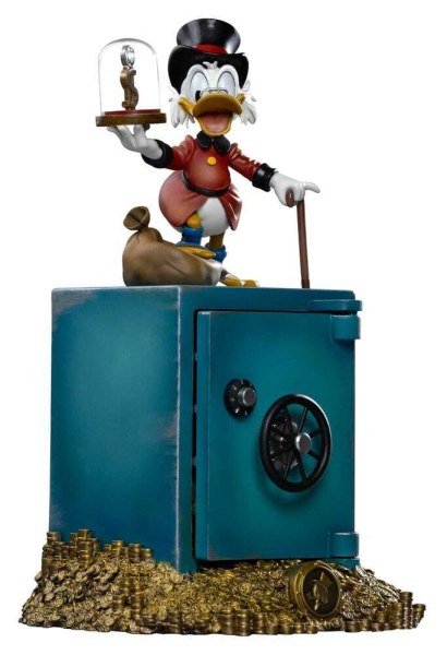 Iron Studios - Estatuilla de DuckTales a 10 - Tío Scrooge Mcpato y sus sobrinos