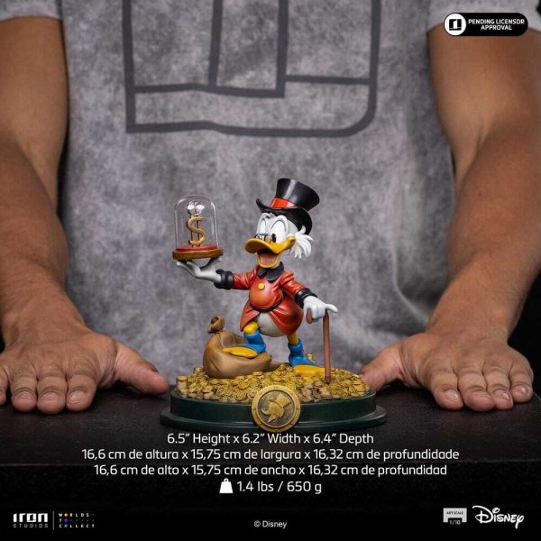 Iron Studios - Estatuilla de 10 1 Scale - Tío Gilito