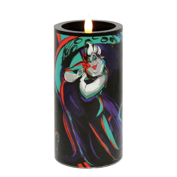 Vela LED negra Ursula - Disney Home Frangrance Collection