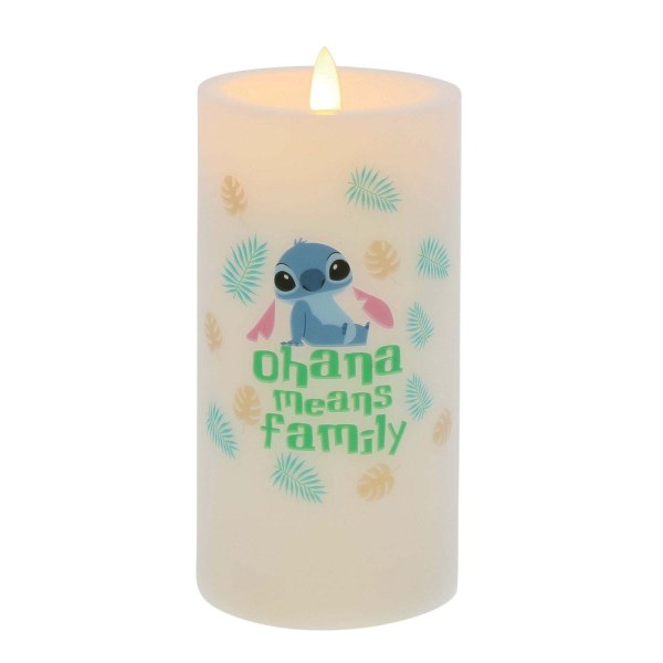 Vela LED Ohana de Lilo y Stitch - Disney Home Frangrance Collection