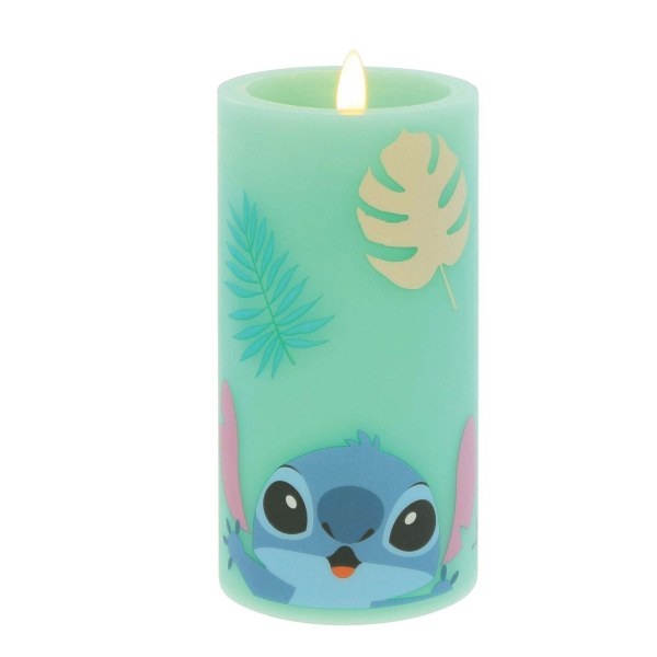 Vela LED de Stitch Verde - Disney Home Frangrance Collection