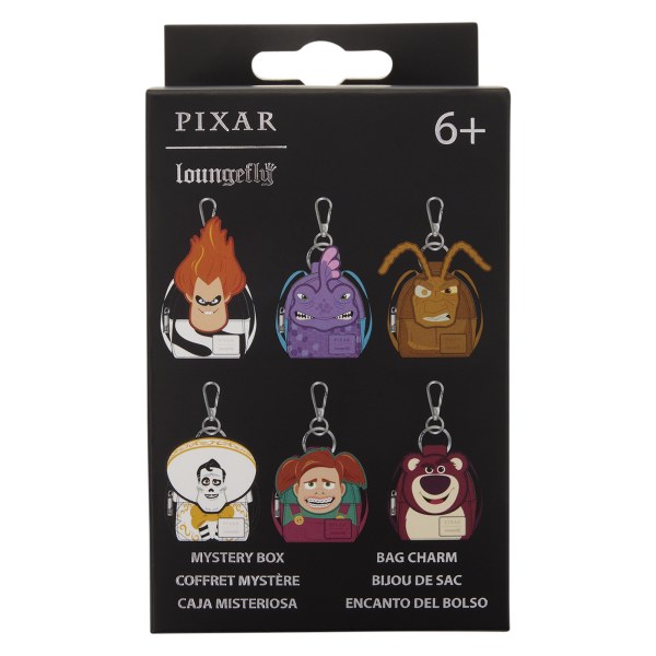 Llavero Charm Mini Mochila Mistério Rivales - Disney Pixar Loungefly