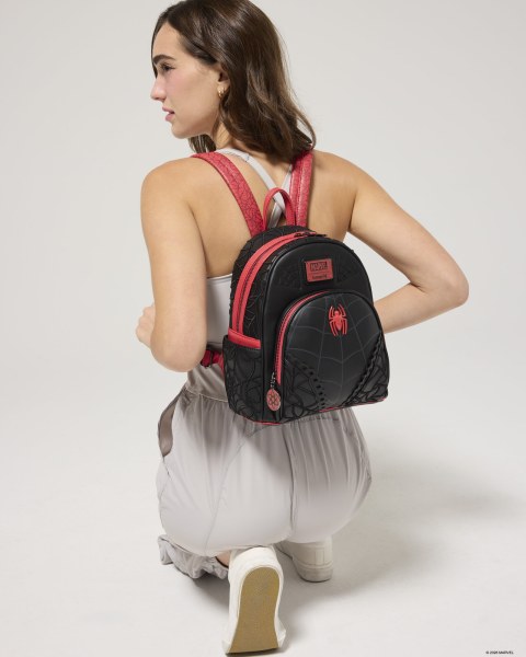 Mini Mochila Spider Web - Marvel Loungefly Spider-Man