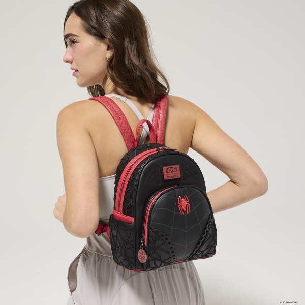 Mini Mochila Spider Web - Marvel Loungefly Spider-Man