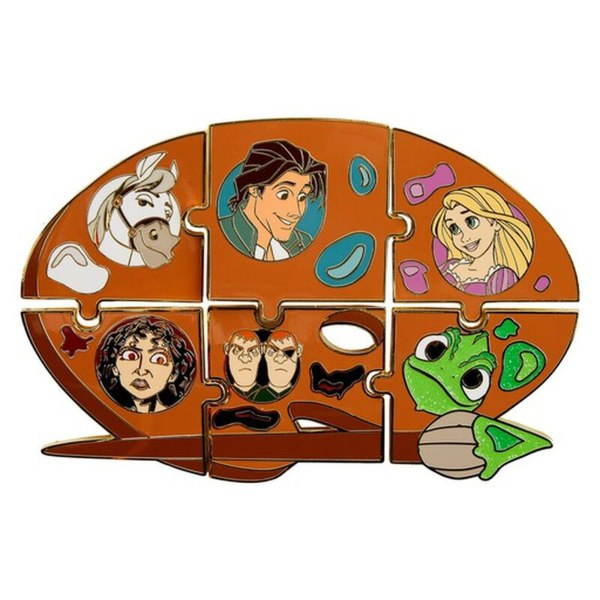 PIN MISTERIO PINTURAS - DISNEY LOUNGEFLY RAPUNZEL