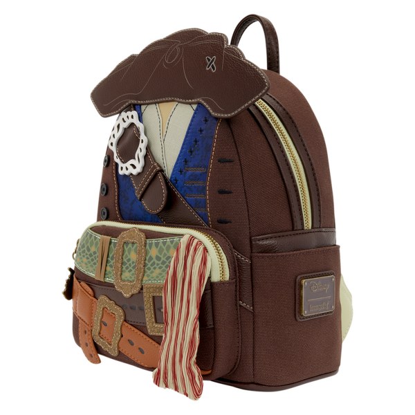 Mochila mini cosplay Jack Sparrow - Disney Loungefly Piratas del Caribe