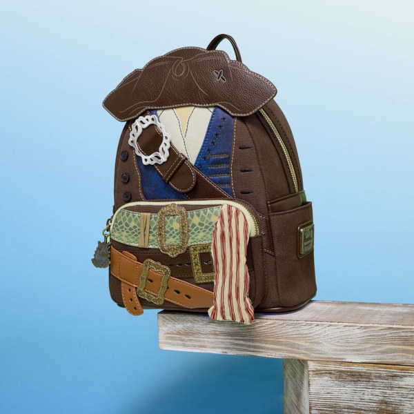 Mochila mini cosplay Jack Sparrow - Disney Loungefly Piratas del Caribe