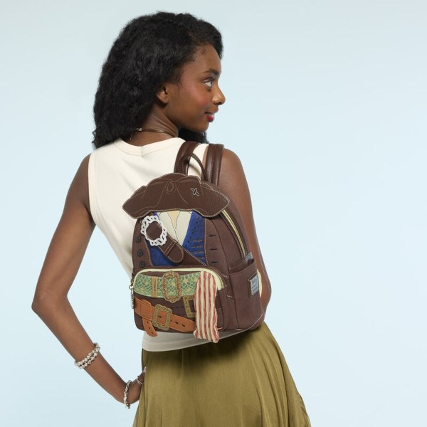 Mochila mini cosplay Jack Sparrow - Disney Loungefly Piratas del Caribe