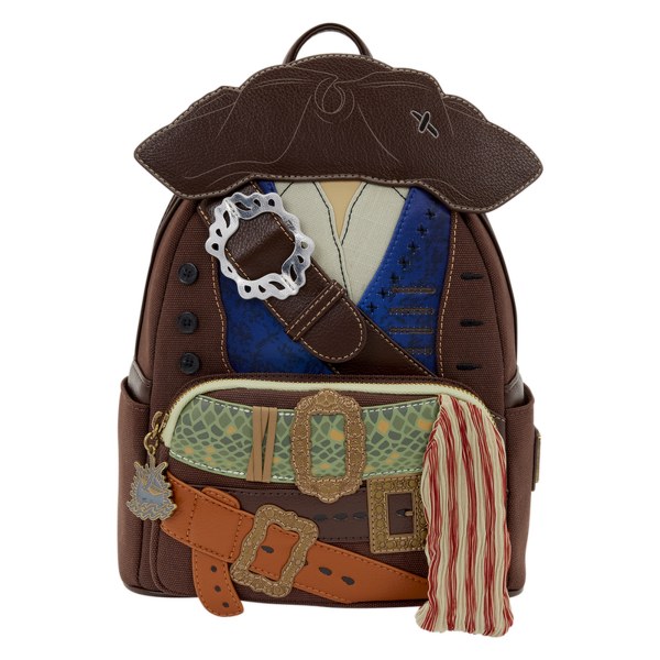 Mochila mini cosplay Jack Sparrow - Disney Loungefly Piratas del Caribe