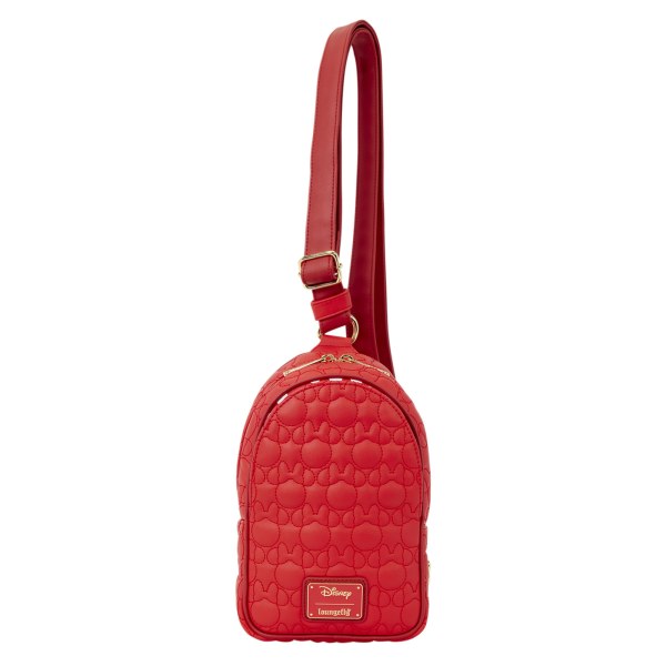 BOLSA BANDOLERA CONVERTIBLE MINNIE - DISNEY LOUNGEFLY