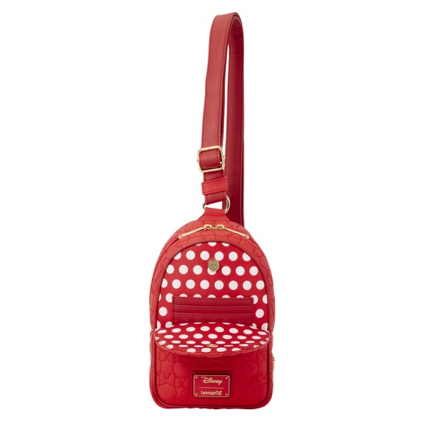 BOLSA BANDOLERA CONVERTIBLE MINNIE - DISNEY LOUNGEFLY