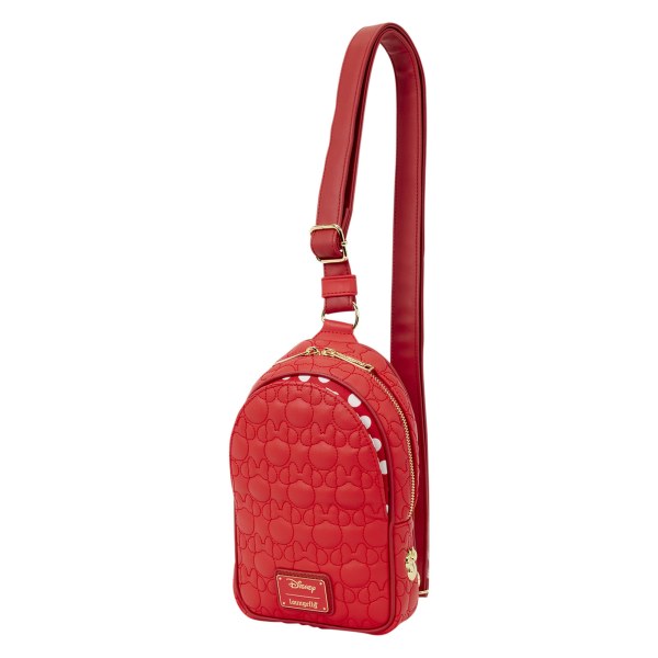 BOLSA BANDOLERA CONVERTIBLE MINNIE - DISNEY LOUNGEFLY