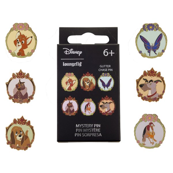 Pin caja misteriosa El Zorro y el Sabueso - Disney Loungefly