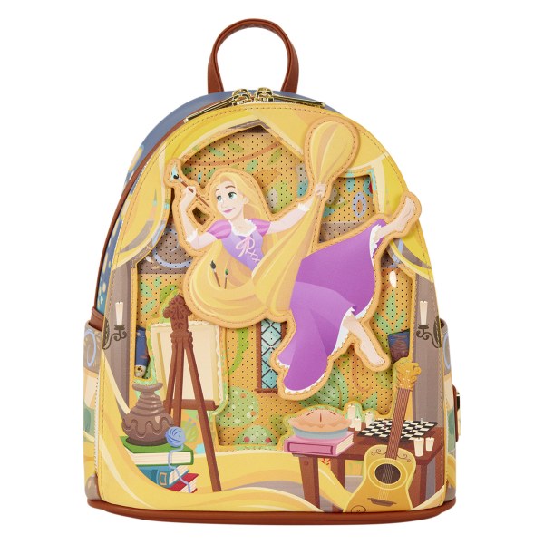 Mochila Mini Pintura Enredados - Disney Loungefly
