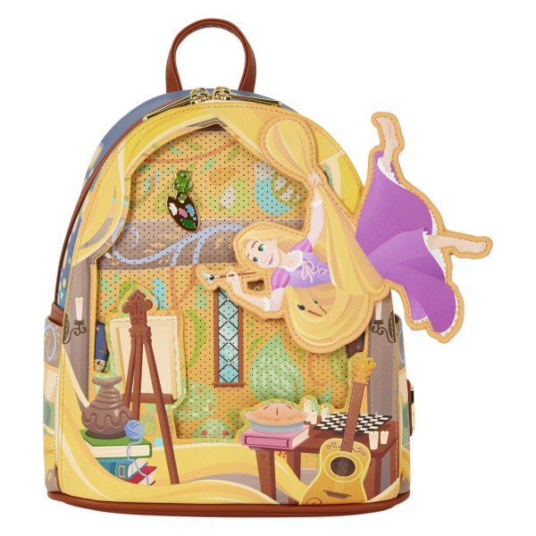 Mochila Mini Pintura Enredados - Disney Loungefly
