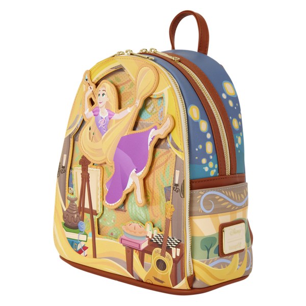 Mochila Mini Pintura Enredados - Disney Loungefly