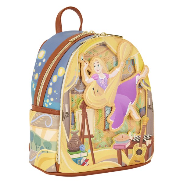 Mochila Mini Pintura Enredados - Disney Loungefly