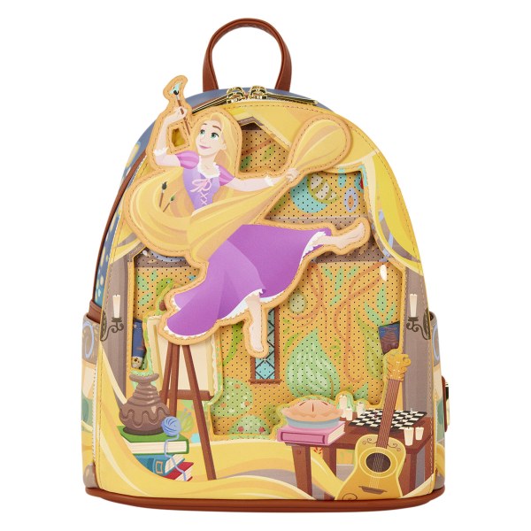 Mochila Mini Pintura Enredados - Disney Loungefly