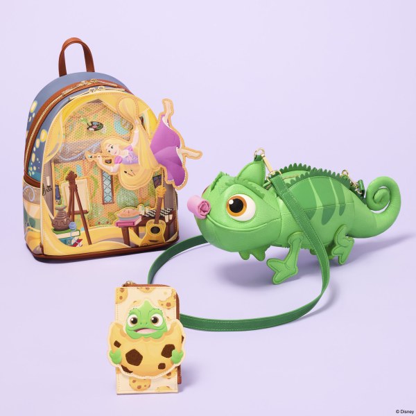 Mochila Mini Pintura Enredados - Disney Loungefly
