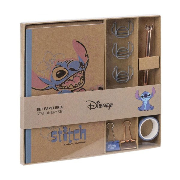 Set de Papelería 5 Piezas - Lilo & Stitch