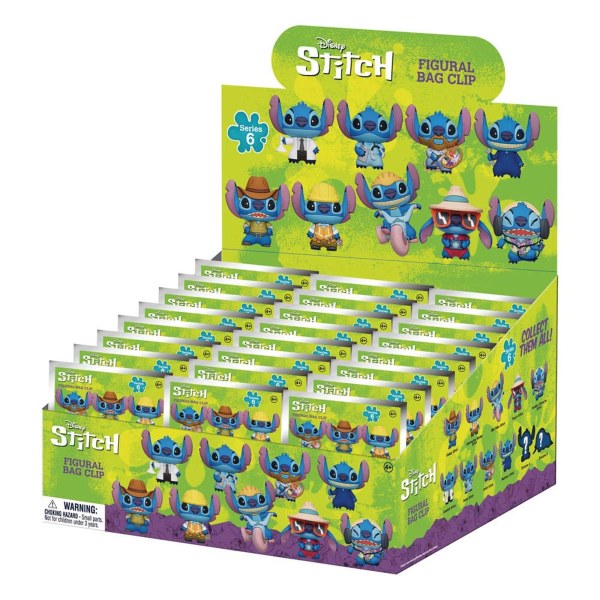 Llavero caja sorpresa mochila 3D Stitch serie 6 - Lilo & Stitch