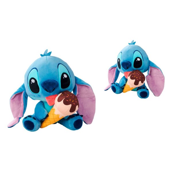 Peluche Stitch con Helado 25 cm - Lilo & Stitch