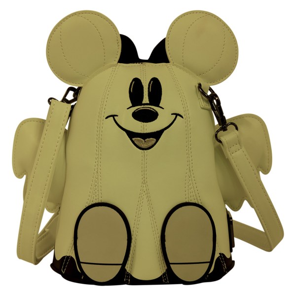 Bolsa de Bandolera Figural Mickey & Minnie Ghost Glow - Disney Loungefly