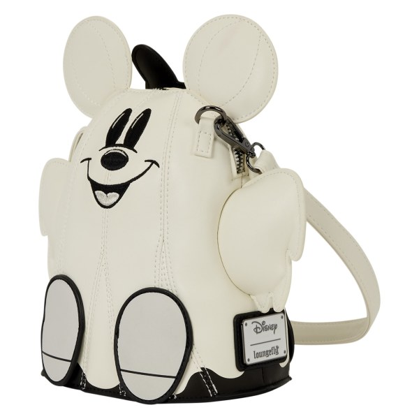Bolsa de Bandolera Figural Mickey & Minnie Ghost Glow - Disney Loungefly
