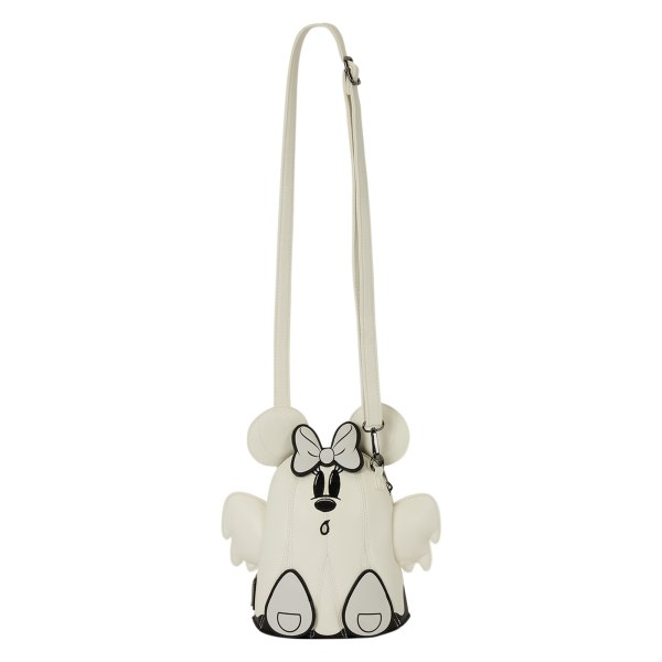 Bolsa de Bandolera Figural Mickey & Minnie Ghost Glow - Disney Loungefly