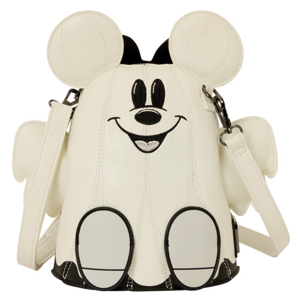 Bolsa de Bandolera Figural Mickey & Minnie Ghost Glow - Disney Loungefly