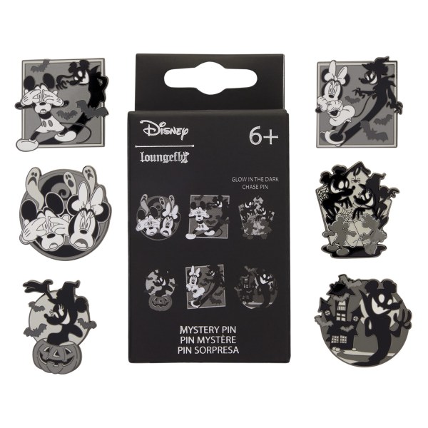 Pin Caja Misteriosa Fantasma Mickey & Minnie - Disney Loungefly