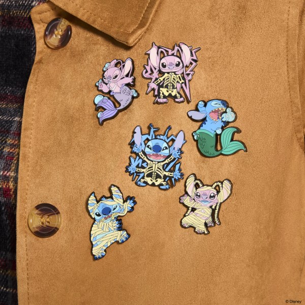 Alfiler Caja Misteriosa Disfraz Halloween Stitch & Angel - Disney Loungefly