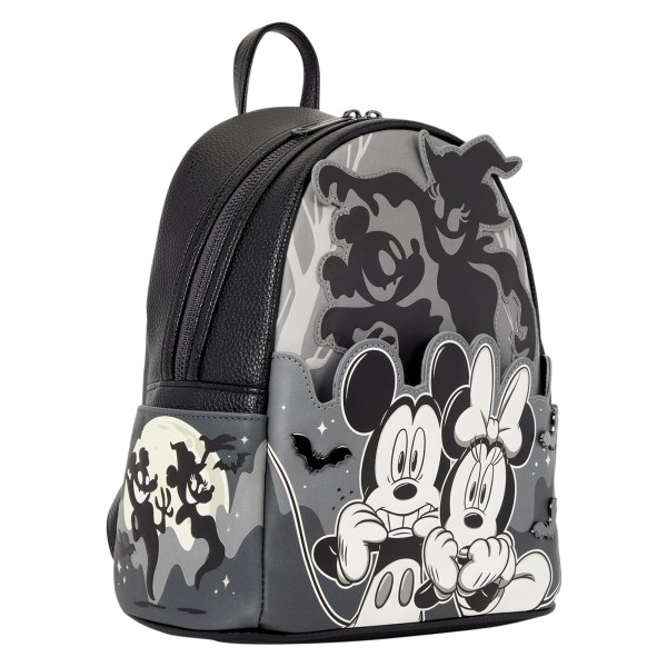 Mini mochila luminosa de Mickey y Minnie Fantasma – Disney Loungefly