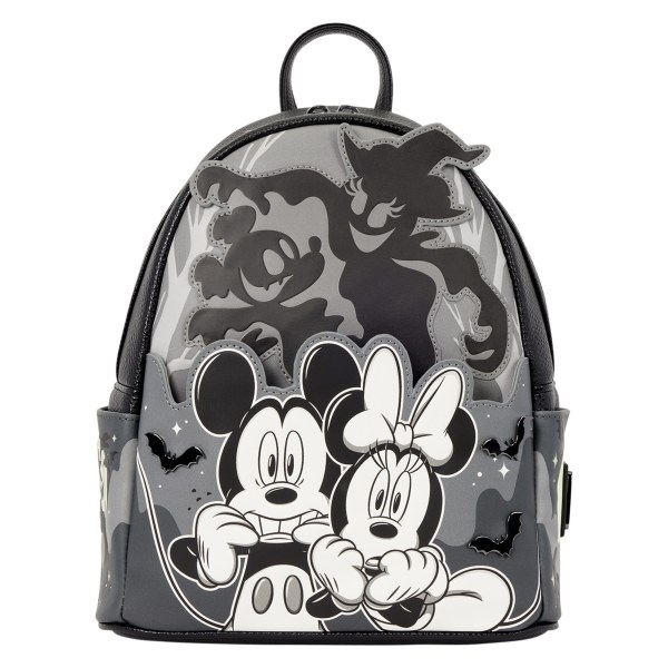 Mini mochila luminosa de Mickey y Minnie Fantasma – Disney Loungefly