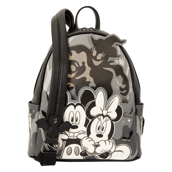 Mini mochila luminosa de Mickey y Minnie Fantasma – Disney Loungefly