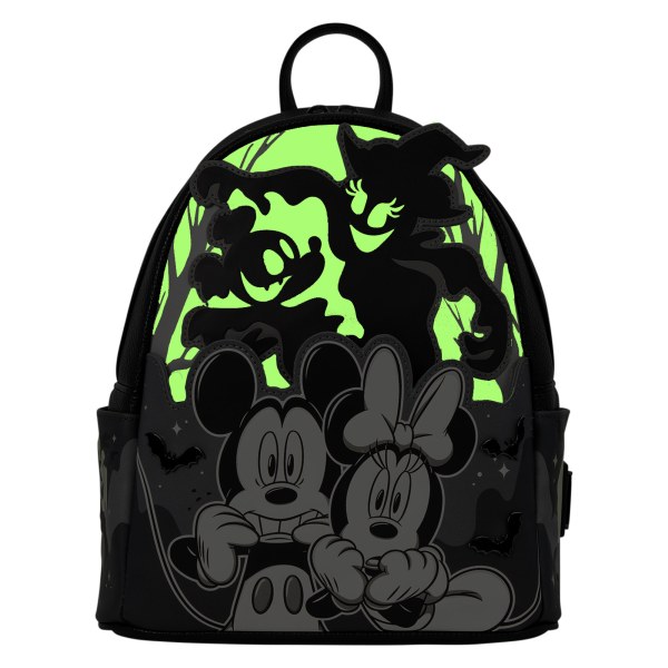 Mini mochila luminosa de Mickey y Minnie Fantasma – Disney Loungefly