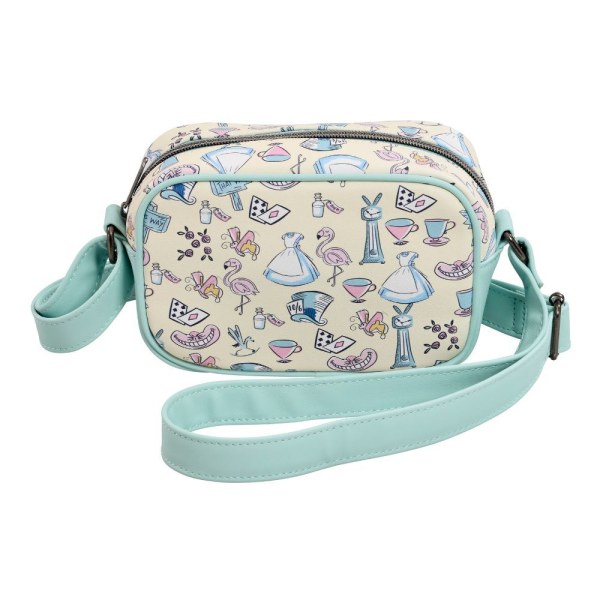 Bolsa de Bandolera Alice en el País de las Maravillas Floral Scene - Disney Loungefly