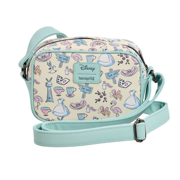 Bolsa de Bandolera Alice en el País de las Maravillas Floral Scene - Disney Loungefly