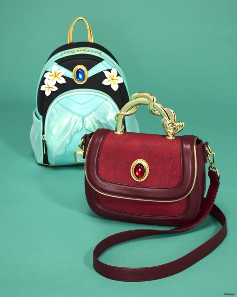 Mini Mochila Cosplay Princesa Jasmine con Charm de Lámpara - Disney Loungefly Aladdin