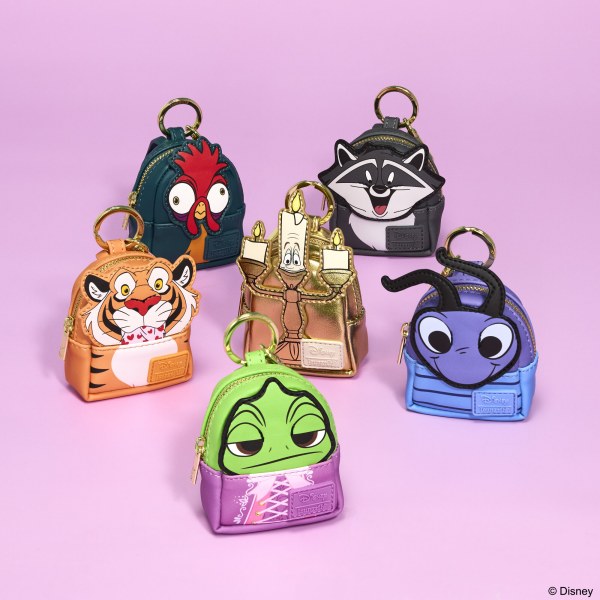 Llavero Mini Mochila Mistério de los Compañeros de Princesa - Disney Loungefly